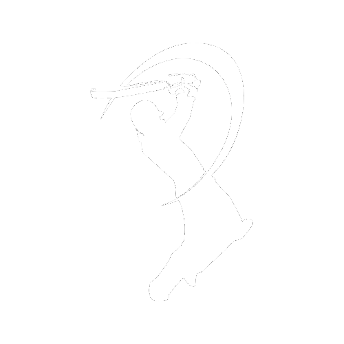 Cricket batsman silhouette